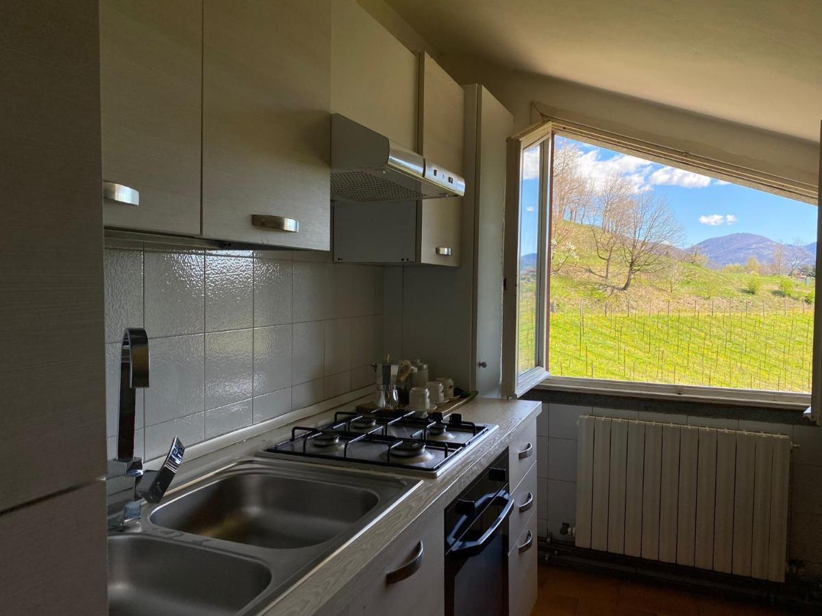 Mansarda In Villa Cenate Sopra エクステリア 写真